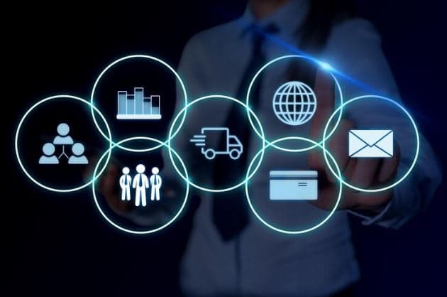 Basket of Flower on table
